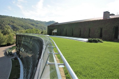 Tetto verde dell'ampliamento